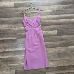 Dolche and Gabbana Lilac Midi Dress
